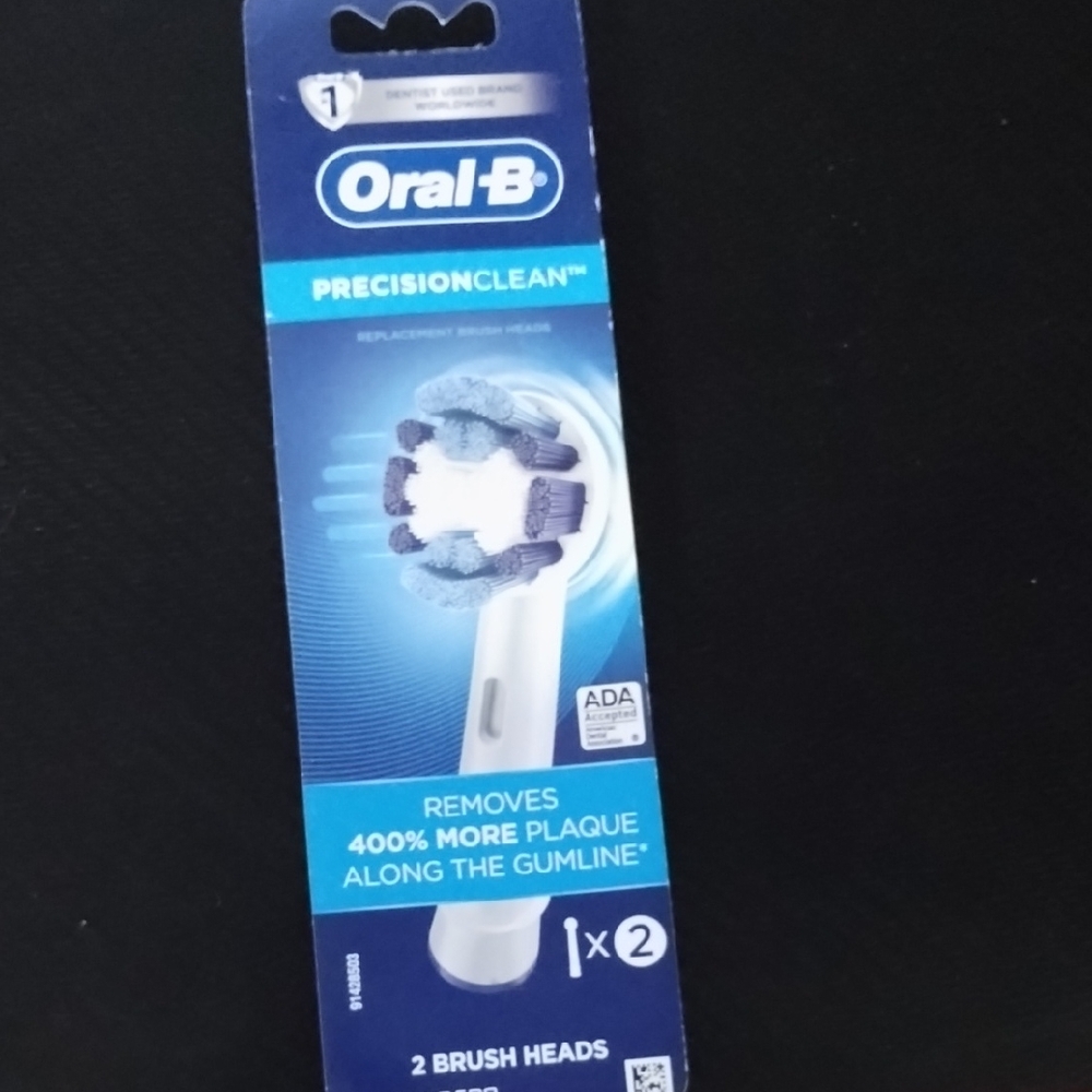 Oral-B Precision Clean Replacement Brush Heads - White